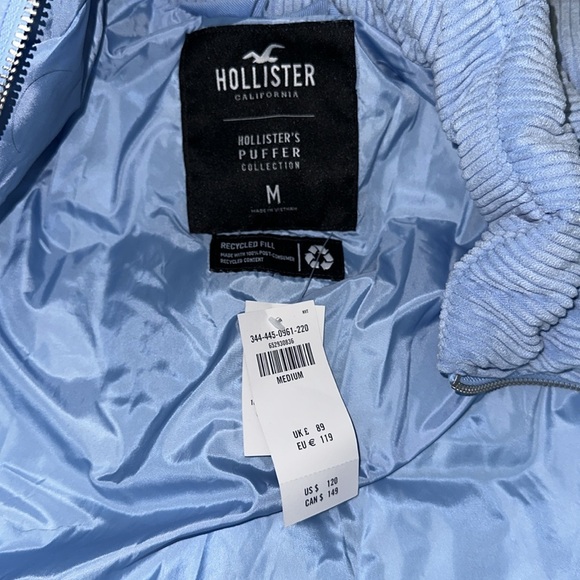 (NEW w/ Tags) Hollister Puffer Jacket - Picture 2 of 4